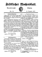 Feldkircher Wochenblatt