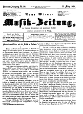 Neue Wiener Musik-Zeitung