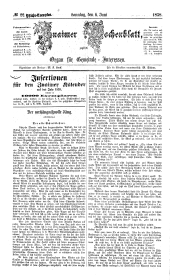 Znaimer Wochenblatt