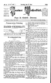 Znaimer Wochenblatt