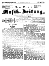 Neue Wiener Musik-Zeitung