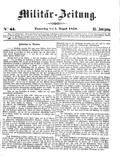 Militär-Zeitung