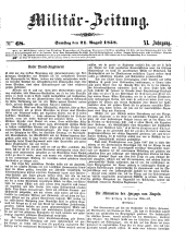 Militär-Zeitung