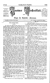 Znaimer Wochenblatt