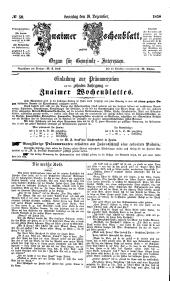 Znaimer Wochenblatt