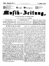 Neue Wiener Musik-Zeitung