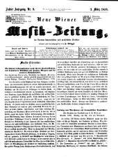 Neue Wiener Musik-Zeitung