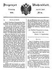 Bregenzer Wochenblatt