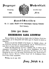 Bregenzer Wochenblatt