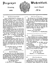 Bregenzer Wochenblatt