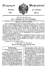 Bregenzer Wochenblatt