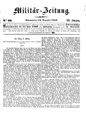 Militär-Zeitung