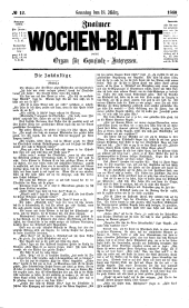 Znaimer Wochenblatt