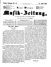 Neue Wiener Musik-Zeitung