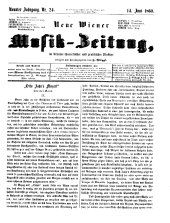 Neue Wiener Musik-Zeitung