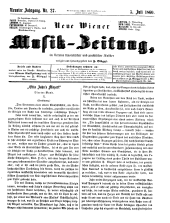 Neue Wiener Musik-Zeitung