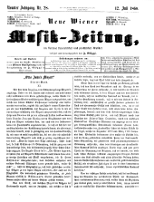 Neue Wiener Musik-Zeitung