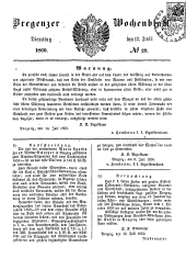 Bregenzer Wochenblatt