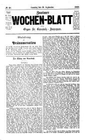 Znaimer Wochenblatt