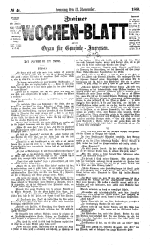 Znaimer Wochenblatt