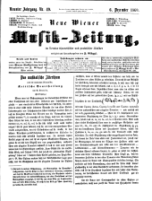 Neue Wiener Musik-Zeitung