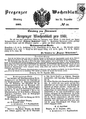 Bregenzer Wochenblatt