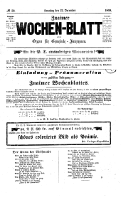 Znaimer Wochenblatt