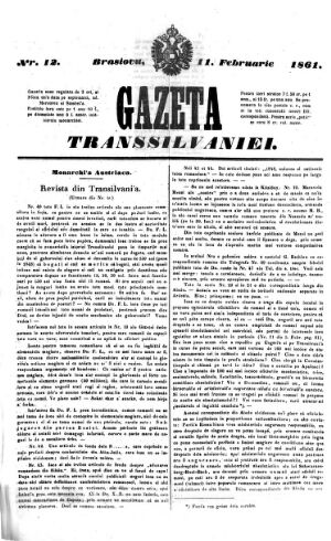 Gazeta de Transilvania