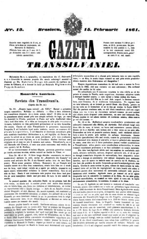 Gazeta de Transilvania