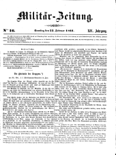 Militär-Zeitung