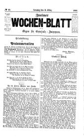 Znaimer Wochenblatt