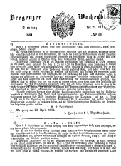 Bregenzer Wochenblatt