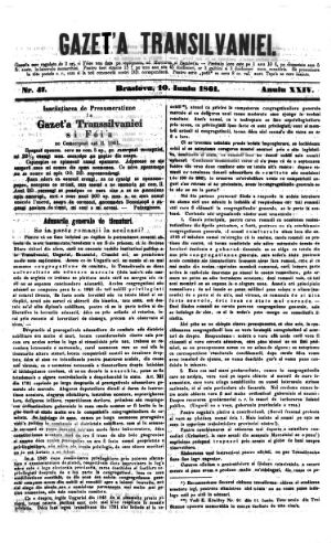 Gazeta de Transilvania