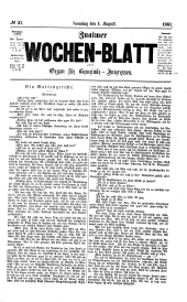 Znaimer Wochenblatt