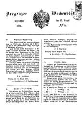 Bregenzer Wochenblatt