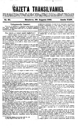Gazeta de Transilvania