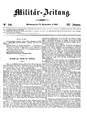 Militär-Zeitung