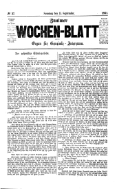 Znaimer Wochenblatt