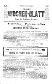 Znaimer Wochenblatt