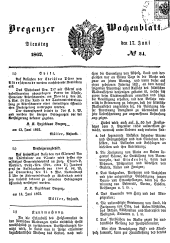 Bregenzer Wochenblatt