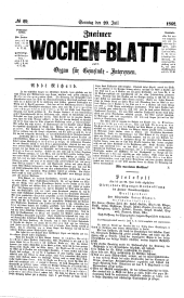 Znaimer Wochenblatt