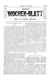 Znaimer Wochenblatt