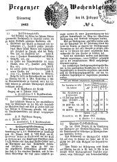 Bregenzer Wochenblatt