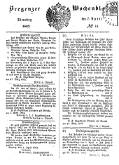 Bregenzer Wochenblatt