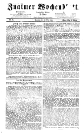 Znaimer Wochenblatt