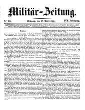 Militär-Zeitung