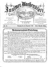 Znaimer Wochenblatt