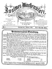 Znaimer Wochenblatt