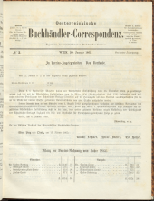 Oesterreichische Buchhändler-Correspondenz