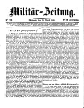 Militär-Zeitung